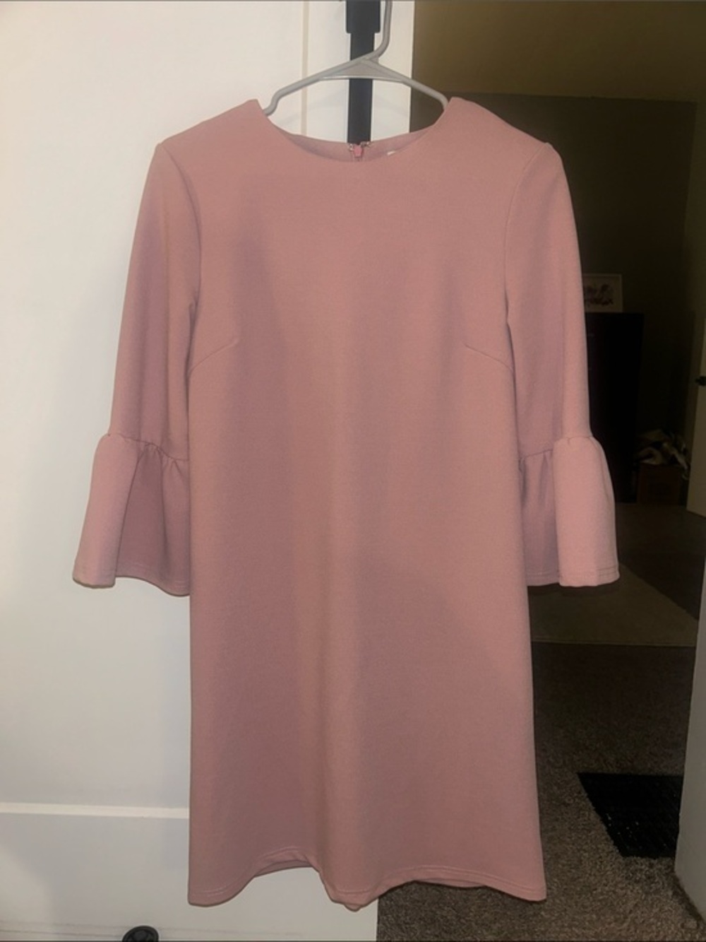 She + Sky Peplum Sleeve Dress - Small